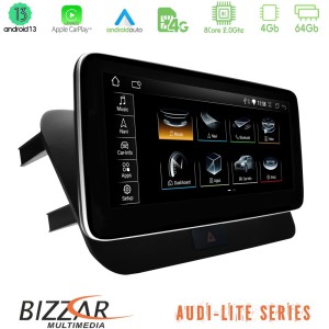 Bizzar OEM Audi Q5 (8R) 2008-2017 (με MMI3G) Android13 8Core (4+64GB) Navigation Multimedia 10.25" HD Bizzar OEM Audi Q5 (8R) 2008-2017 (με MMI3G) Android13 8Core (4+64GB) Navigation Multimedia 10.25" HD