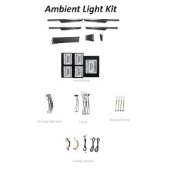Ατμοσφαιρικός Φωτισμός Porsche Macan 2014-2017 Ambient Light OEM Kit 1:1