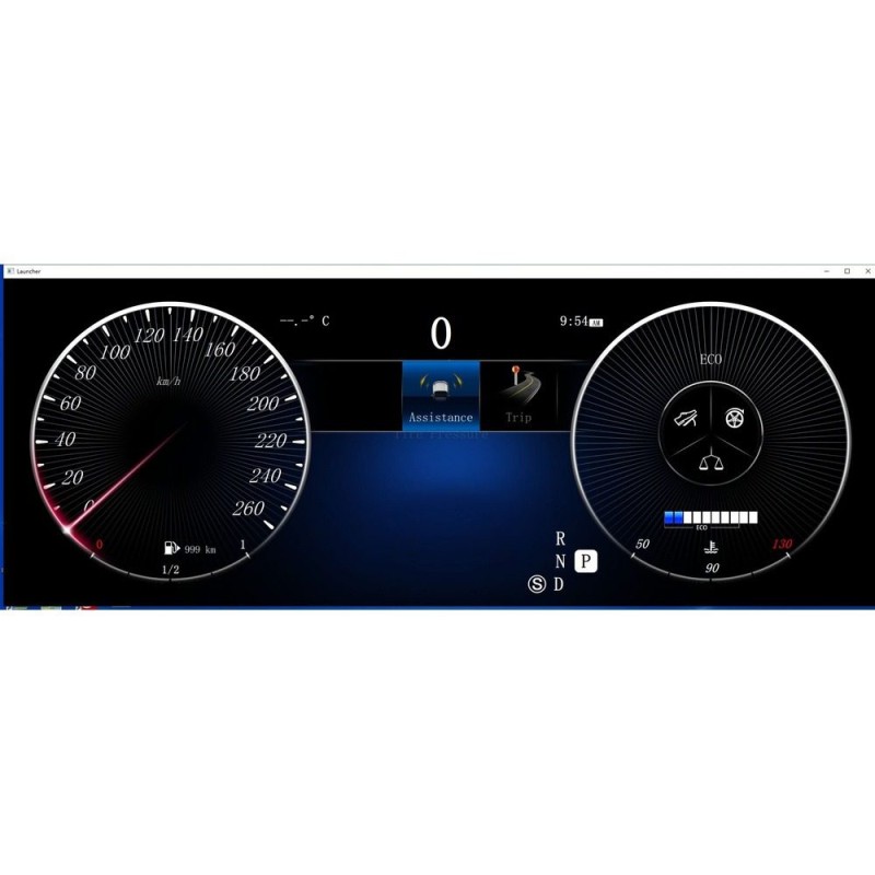 Mercedes E Class W212 2009-2011 Digital LCD Instrument Cluster 12.3" με HD οθόνη 1920*720 Mercedes E Class W212 2009-2011 Digital LCD Instrument Cluster 12.3" με HD οθόνη 1920*720