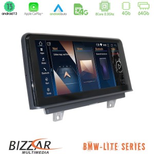 Bizzar Lite Series BMW 3er/4er (F30/F32) 2017-> Android13 8Core (4+64GB) Navigation Multimedia 10.25" HD