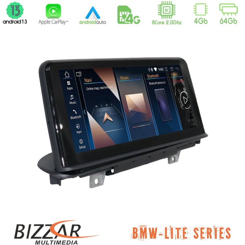 Bizzar Lite Series BMW X5 & X6 Series F15/F16 NBT Android13 8Core (4+64GB) Navigation Multimedia 10.25" HD