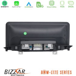 Bizzar Lite Series BMW X5 & X6 Series F15/F16 NBT Android13 8Core (4+64GB) Navigation Multimedia 10.25" HD