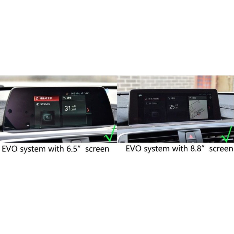 Bizzar Plus Edition BMW EVO System 3er/4er(F30/F32) Android13 (8+128GB) Navigation Multimedia 10.25" HD Black Panel