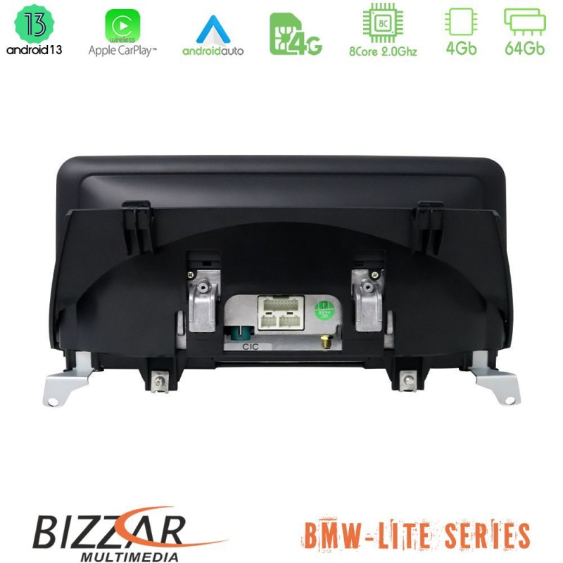 Bizzar Lite Series BMW X5 & X6 2010-2013 (CIC) Android13 8Core (4+64GB) Navigation Multimedia 10.25" HD