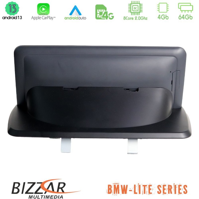 Bizzar Lite Series BMW Χ3 series Ε83 (χωρίς οθόνη) Android13 8Core (4+64GB) Navigation Multimedia 10.25" HD