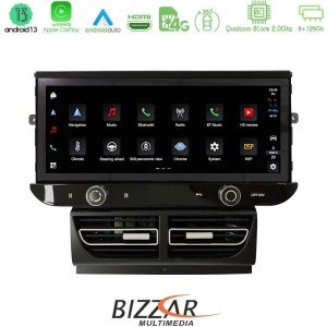 Bizzar OEM Porsche Macan 2014-2017 8core Android13 8+128G Navigation Multimedia 12.3"