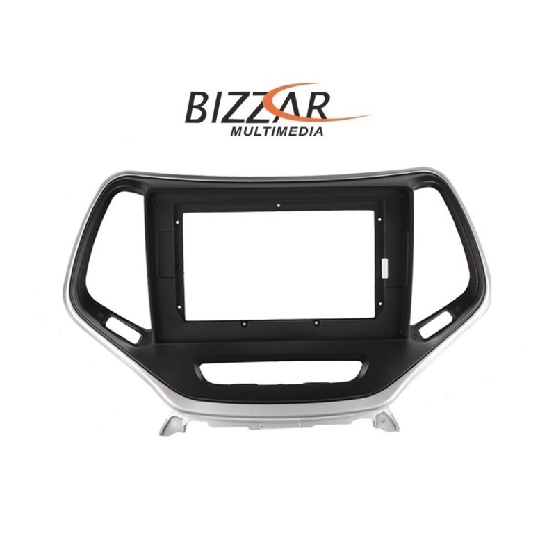 Bizzar F Series 8Core Android14 4+64GB  Jeep Cherokee 2014-2019 Navigation Multimedia Tablet 9" (Ασημί Χρώμα) Με Carplay & Android Auto