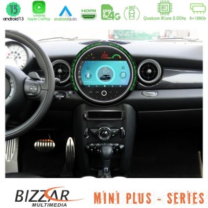 Bizzar OEM Mini Cooper/One R56 2010~2014 8core Android13 8+128GB Navigation Multimedia System 9" (New 2024 Style)