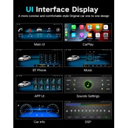 Bizzar Plus Edition Mercedes Vito (W447) 2015-2021 Android13 (8+128GB) Navigation Multimedia 12.3"