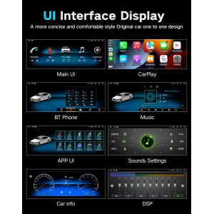 Bizzar Plus Edition Mercedes Vito (W447) 2015-2021 Android13 (8+128GB) Navigation Multimedia 12.3"