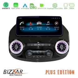 Bizzar Plus Edition Mercedes Vito (W447) 2015-2021 Android13 (8+128GB) Navigation Multimedia 12.3"