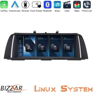 Bizzar BMW 5 Series F10/F11 CIC Linux Apple CarPlay | Android Auto screen 10.25" HD Anti-reflection (OEM Style)