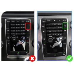 Volvo Sensus Connect 2014-> Wireless CarPlay/Android Auto Interface & Camera In