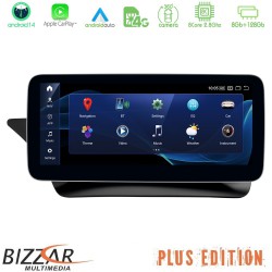 Bizzar Plus Edition Mercedes A/CLA/GLA Class NTG4.5 Android14 (8+128GB) Navigation Multimedia 10,25" Anti-reflection Bizzar Plus Edition Mercedes A/CLA/GLA Class NTG4.5 Android14 (8+128GB) Navigation Multimedia 10,25" Anti-reflection