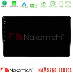 Nakamichi NAM5260 Series 4Core Android13 4+64GB Ford Ka 2016-2020 Navigation Multimedia Tablet 9" Με Carplay & Android Auto Nakamichi NAM5260 Series 4Core Android13 4+64GB Ford Ka 2016-2020 Navigation Multimedia Tablet 9" Με Carplay & Android Auto