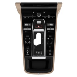 Αναβάθμιση Κεντρικής Κονσόλας Porsche Cayenne 92A | Porsche Cayenne 92A Center Console Upgrade AC Climate Switch Panel (Μπεζ Χρώμα)