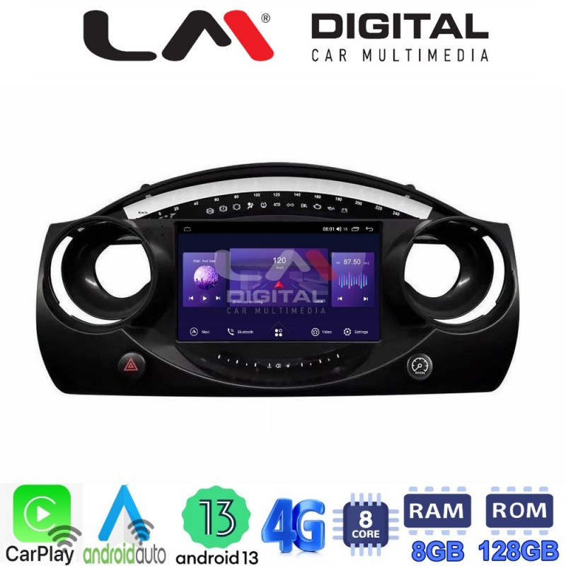 LM Digital - LM ZT8832 GPS Οθόνη OEM Multimedia Αυτοκινήτου για MINI COOPER 2001 &gt; 2007 (CarPlay/AndroidAuto/BT/GPS/WIFI/GPRS)