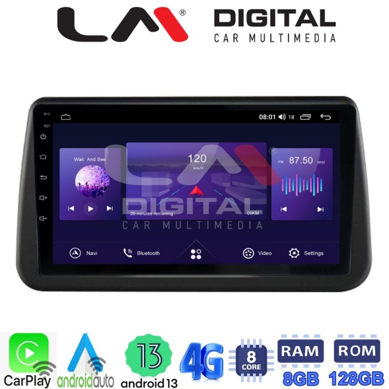 LM Digital - LM ZT8962 GPS Οθόνη OEM Multimedia Αυτοκινήτου για Opel Meriva 2010 &gt; 2017 (CarPlay/AndroidAuto/BT/GPS/WIFI/GPRS)