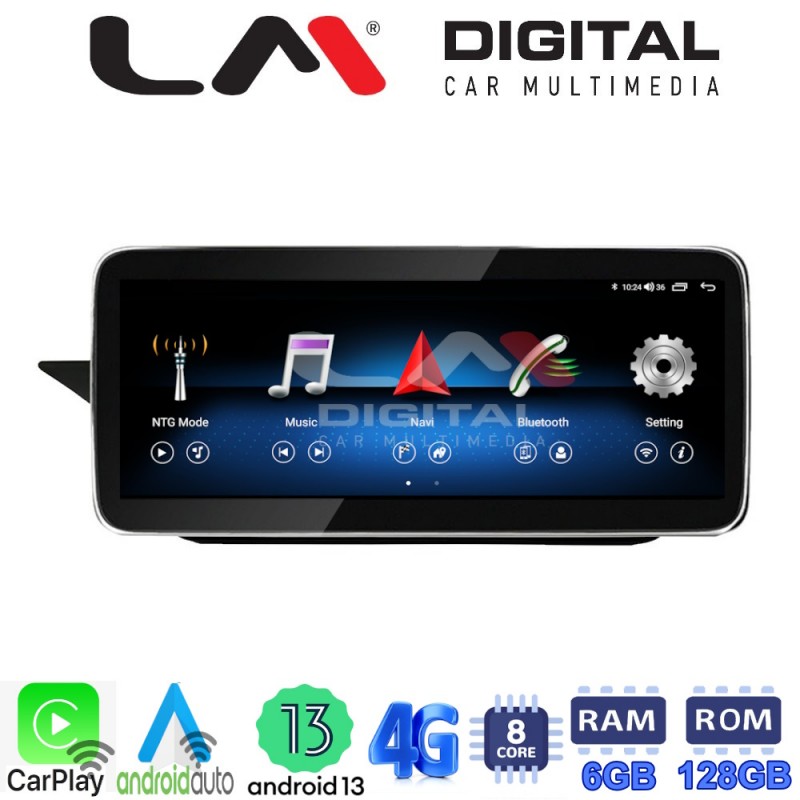 LM Digital - LM GH6 502 SQ Οθόνη OEM Multimedia Αυτοκινήτου για MERCEDES E (W212) 2009 &gt; 2012 (CarPlay/AndroidAuto/BT/GPS/WIFI/GPRS)