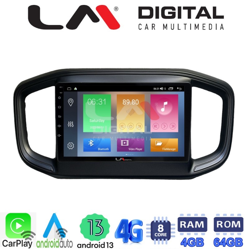 LM Digital - LM ZC8259 GPS Οθόνη OEM Multimedia Αυτοκινήτου για Fiat Strada 2021 &gt;Προσοχή! Δείτε την φίσα του εργοστασιακού μηχανήματος και ενημερώστε το τεχνικό τμήμα πριν την παραγγελία. (CarPlay/AndroidAuto/BT/GPS/WIFI/GPRS)