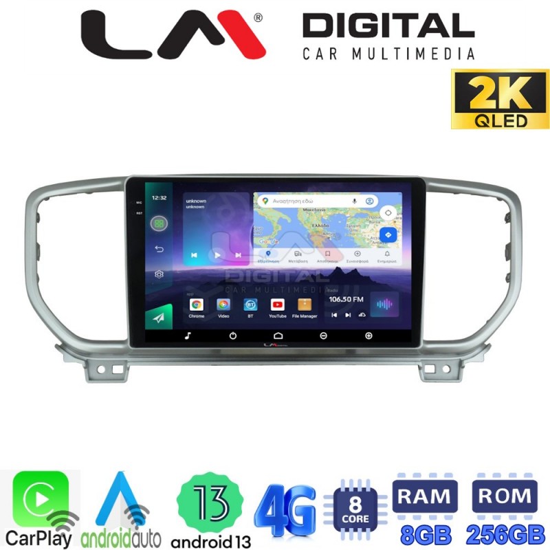 LM Digital - LM ZQ8938 GPS Οθόνη OEM Multimedia Αυτοκινήτου για KIA SPORTAGE 2019&gt; (CarPlay/AndroidAuto/BT/GPS/WIFI/GPRS)