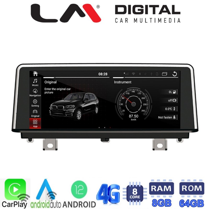 LM Digital - LM G169M10 NBT Οθόνη OEM Multimedia Αυτοκινήτου για BMW SERIΕS 1 & 2 &gt; 2017 (CarPlay/AndroidAuto/BT/GPS/WIFI/GPRS)