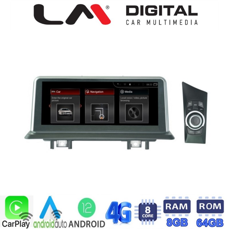 LM Digital - LM G170M10 Οθόνη OEM Multimedia Αυτοκινήτου για BMW SERIΕS 1  (E81 & E82 & E87) 2004 &gt; 2012 (CarPlay/AndroidAuto/BT/GPS/WIFI/GPRS)