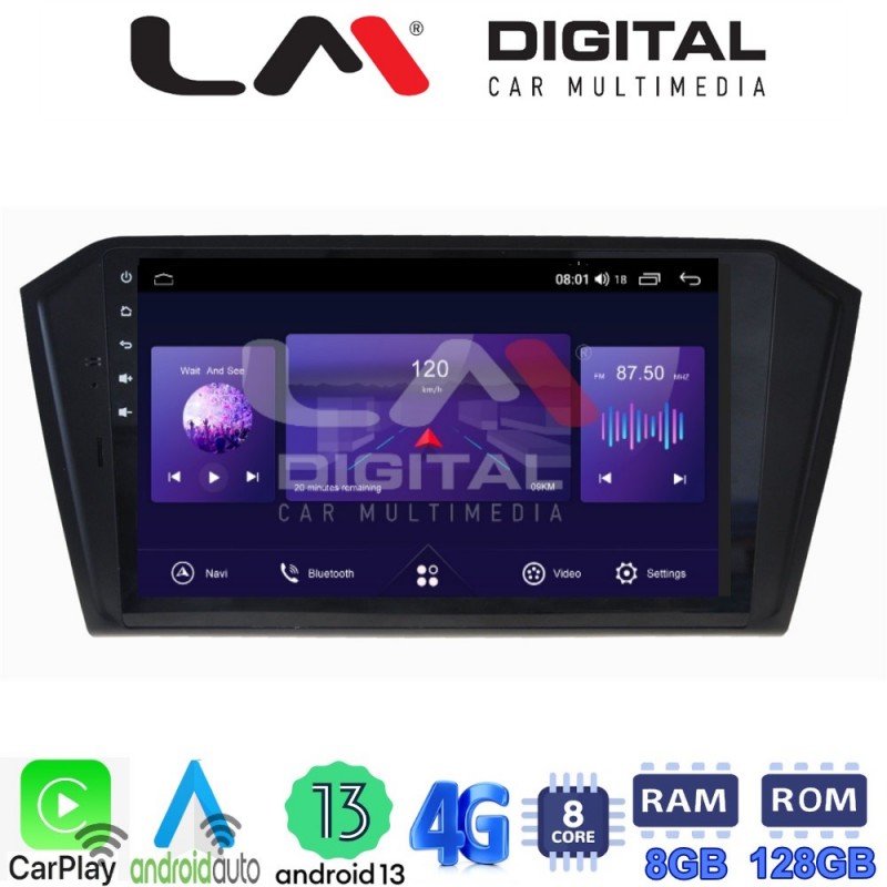 LM Digital - LM ZT8519 GPS Οθόνη OEM Multimedia Αυτοκινήτου για VW PASSAT 2015&gt; (CarPlay/AndroidAuto/BT/GPS/WIFI/GPRS)