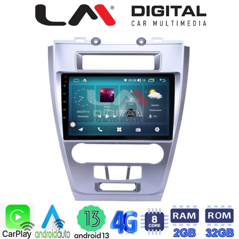LM Digital - LM ZR8047 GPS Οθόνη OEM Multimedia Αυτοκινήτου για Ford Fusion 2012&gt;2017 (CarPlay/AndroidAuto/BT/GPS/WIFI/GPRS)
