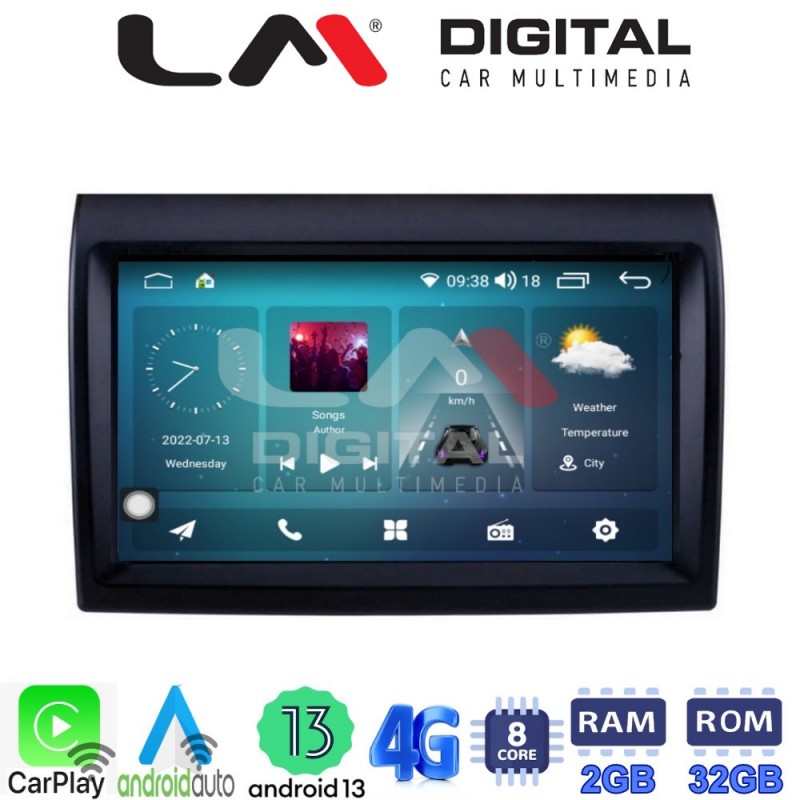 LM Digital - LM ZR8193 GPS Οθόνη OEM Multimedia Αυτοκινήτου για DUCATO, BOXER, JUMBER  (CarPlay/AndroidAuto/BT/GPS/WIFI/GPRS)