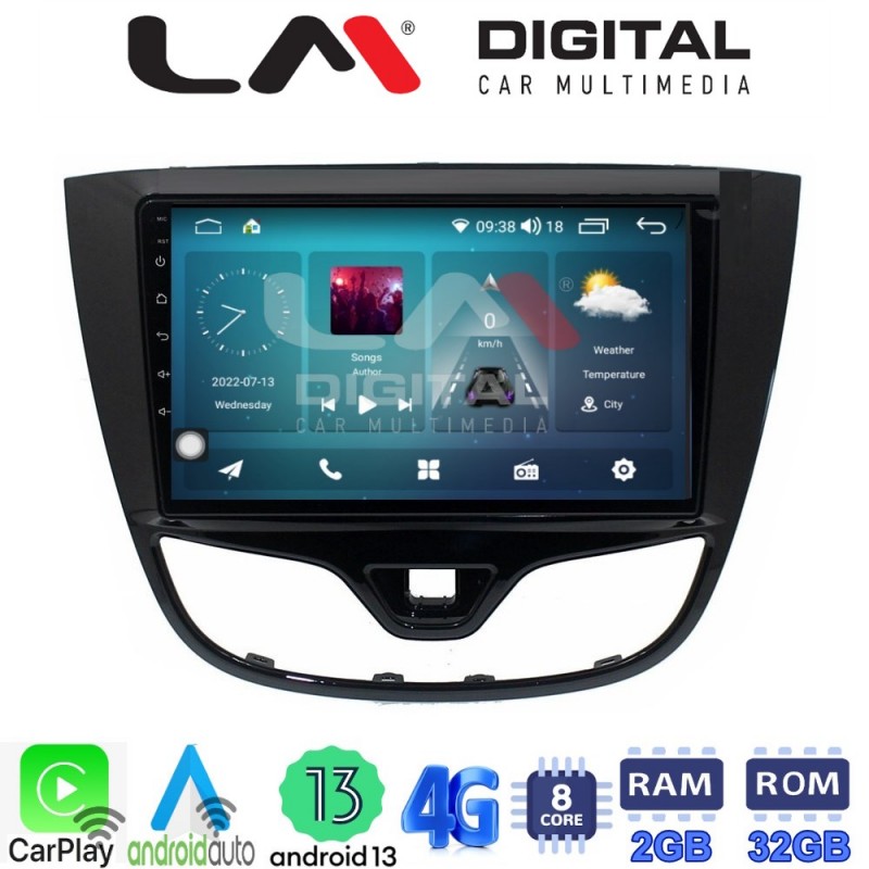 LM Digital - LM ZR8479 GPS Οθόνη OEM Multimedia Αυτοκινήτου για OPEL KARL 2014-2019 (CarPlay/AndroidAuto/BT/GPS/WIFI/GPRS)