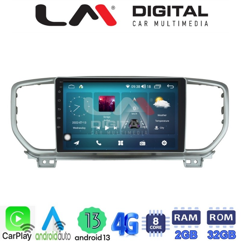LM Digital - LM ZR8938 GPS Οθόνη OEM Multimedia Αυτοκινήτου για KIA SPORTAGE 2019&gt; (CarPlay/AndroidAuto/BT/GPS/WIFI/GPRS)