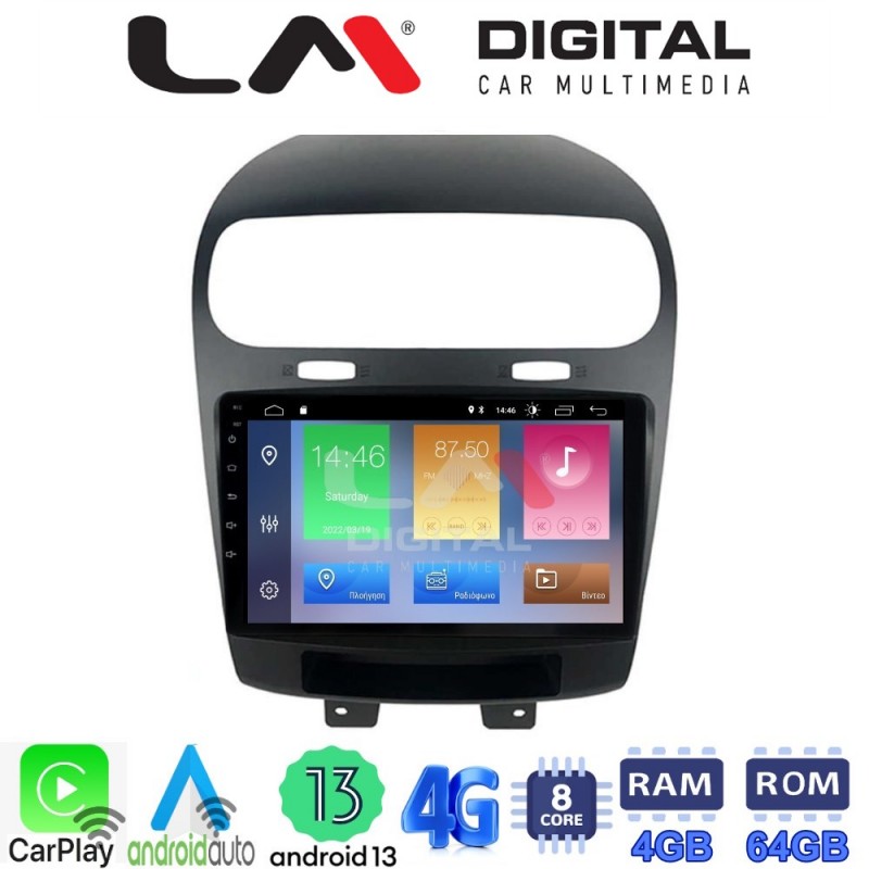 LM Digital - LM ZC8261 GPS Οθόνη OEM Multimedia Αυτοκινήτου για Fiat Freemont 2008&gt; (CarPlay/AndroidAuto/BT/GPS/WIFI/GPRS)