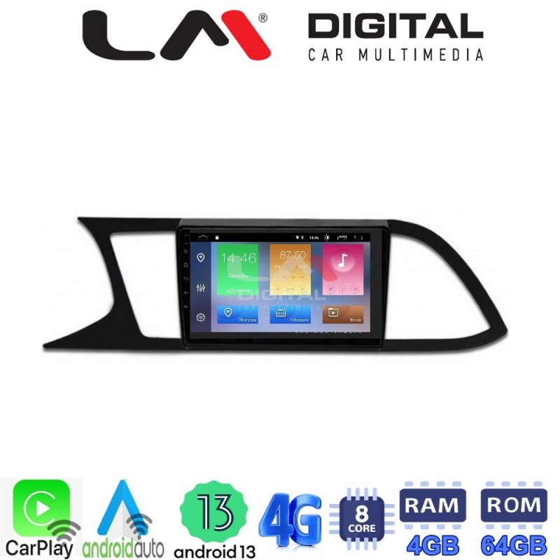 LM Digital - LM ZC8306 GPS Οθόνη OEM Multimedia Αυτοκινήτου για SEAT LEON 2012&gt;  (CarPlay/AndroidAuto/BT/GPS/WIFI/GPRS)
