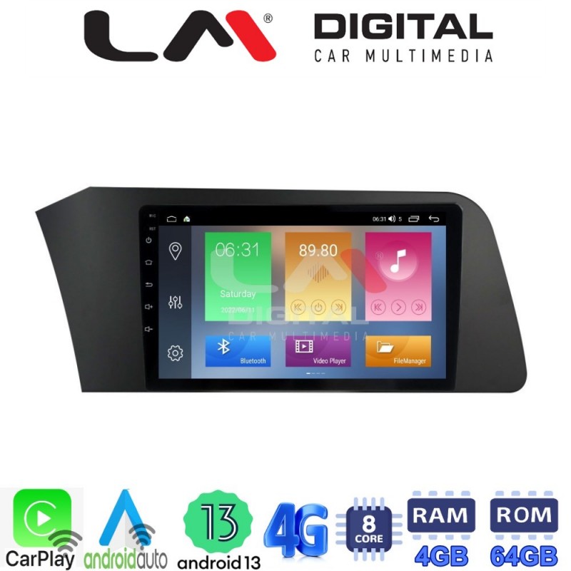 LM Digital - LM ZC8227 GPS Οθόνη OEM Multimedia Αυτοκινήτου για Hyundai Elantra 2021 &gt; (CarPlay/AndroidAuto/BT/GPS/WIFI/GPRS)