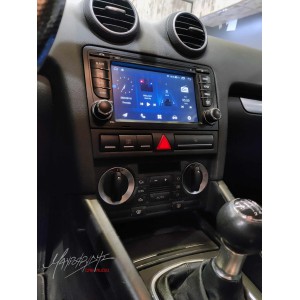 Audi A3 Μετατροπή απο 1din σε ΟΕΜ Android Multimedia