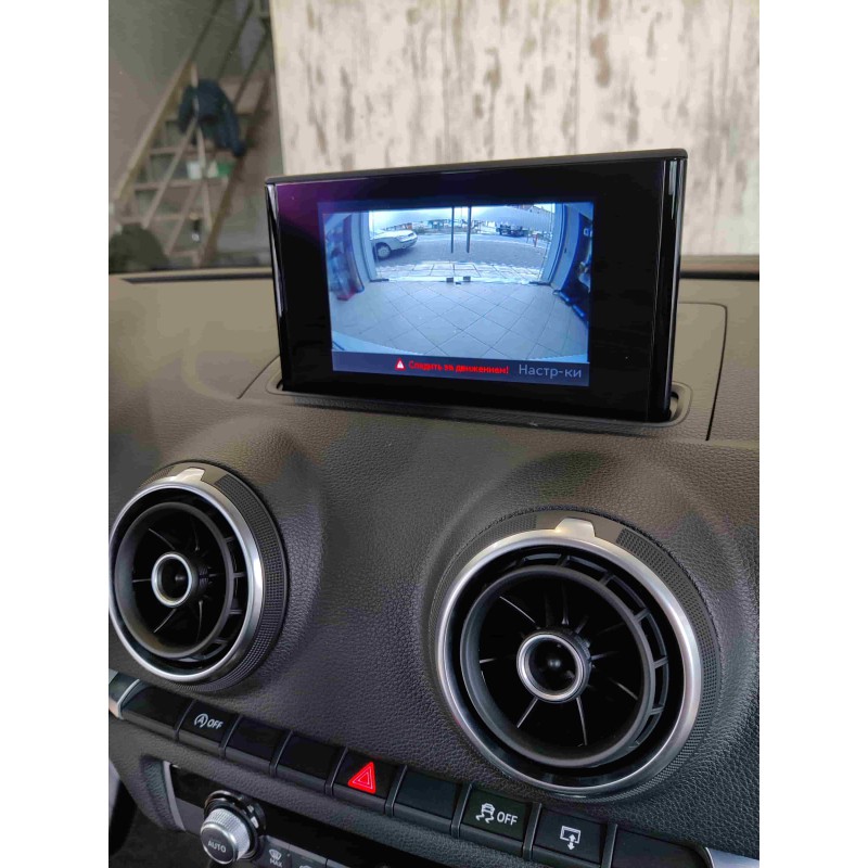 Audi A3 Τοποθετηση κάμερας σε εργοστασικη πηγη Audi A3 Τοποθετηση κάμερας σε εργοστασικη πηγη