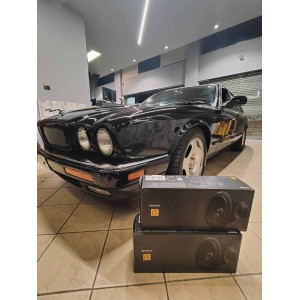 JAGUAR XJ6 Αντικατασταση εργοστασιακων ηχειων με Sony Σειρα ES