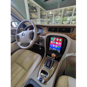 Jaguar S Type Τοποθετηση Οθονης Android Tesla Style με Car Play & Android Auto