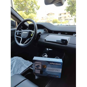 Range Rover Evoque Τοποθετηση συναγερμου Pandora Smart Pro v3