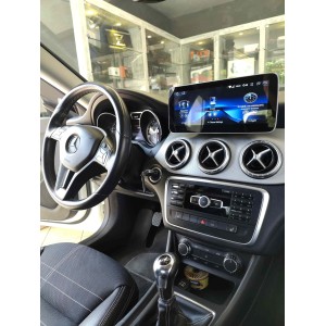 MERCEDES CLA ΤΟΠΟΘΕΤΗΣΗ ΕΙΔΙΚΗΣ ΟΘΟΝΗΣ ANDROID 10" ΜΕ ΑΣΥΡΜΑΤΟ CAR PLAY & ANDROID AUTO