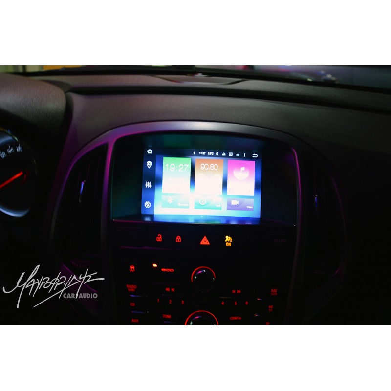 Opel Astra 2014 OEM LM Digital & Speakers Rainbow